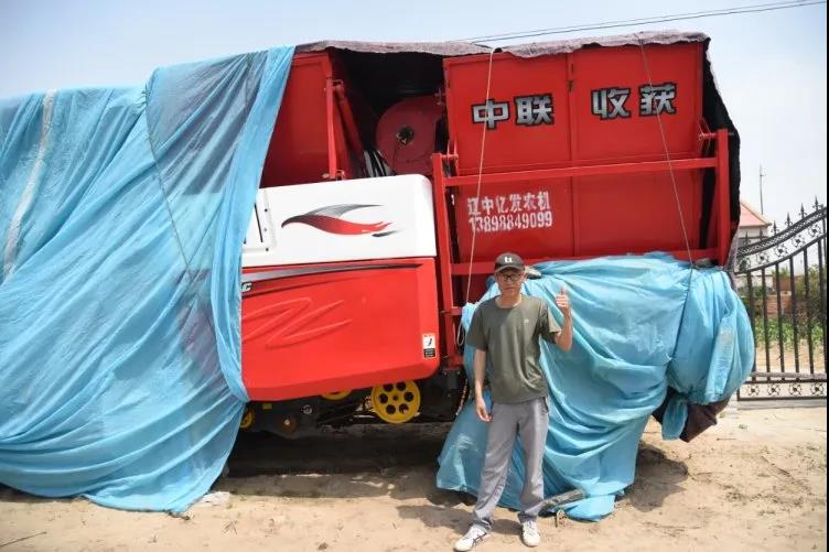 很慶幸,中聯收獲花生機是我人生中的
臺農機