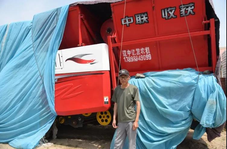 很慶幸,中聯收獲花生機是我人生中的
臺農機